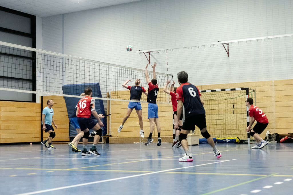 Volleyball Vorspiel Berlin Foto Marie-Claire Karner